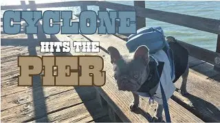 CYCLONE hits the Pier for the first time #frenchie