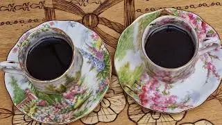 Kentish Rockery with Blossom Time 💐by Royal Albert | Beautiful Vintage Porcelain Cup