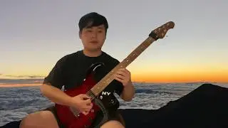 Hawaii met PROG Metal Guitar, Shredding Over Mauna Kea⛰️(by Michle)(with Tab)