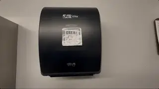 Pro Link Elite Automatic Towel Dispenser At The Great Wolf Lodge Grand Mound Washington 
