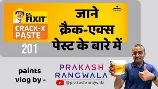 Dr. Fixit Crack X Paste | For External & Internal Wall Cracks
