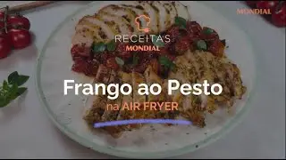 Frango ao Pesto com Tomates na Air Fryer Forno 25L