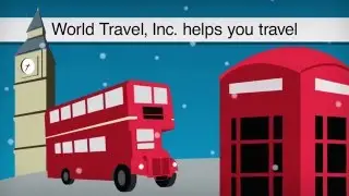 World Travel Inc Holiday Video - Motion Graphics