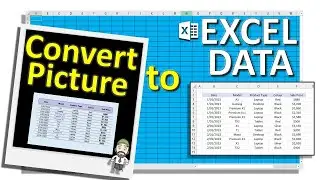 EXCEL - Extract data from IMAGE
