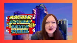 Straight Up Triple Play Double Double at Palms, Las Vegas! #videopoker,#casino,#gambling 