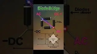 Diode bridge rectifier working ⚡🤔🤔🔋#shortsfeed#trending#viralvideo#shorts