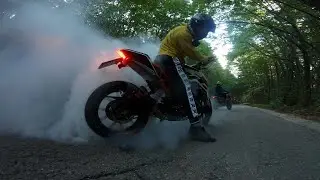 KTM Duke 125 Burnout