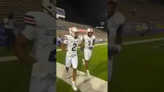 Джа'Нейлон Дюпри из JSU забивает второй тачдаун против Alabama A&M 🔥🔥 #jsu #swac #hbcu #collegefo...