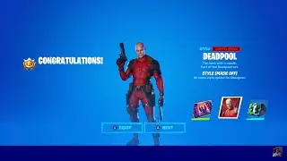 Fortnite - Location Of Deadpool's Yacht Party - How To Unlock Unmasked Deadpool (Mask Off) - Week 8
