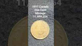 1917 Canada One Cent King George V