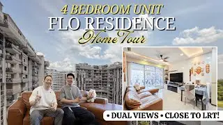 DUAL View 4 Bedroom Unit at FLO Residence Condo! Close to 2 LRTs | LoukProp Homes