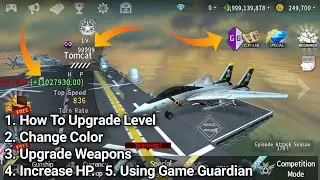 How To Upgrade Tomcat Levels+ Weapons And Change Super Colour | Gunship Battle