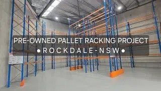 Pallet Racking Project - Supplied, delivered & installed
