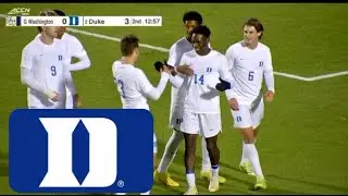 Easy victory for #2 Duke over George Washington, College Soccer Highlights
