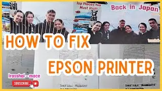 How to Fix Epson Printer Ink | Fast & Easy in just 3 mins L3110 L3250 L3210 | irrashai-mace