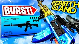 the *HYPERBURST* AN-94 in WARZONE! 🔥 (BEST AN-94 CLASS SETUP/LOADOUT) REBIRTH ISLAND!