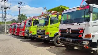Jual Dump Truk Fuso Fighter X 2023 dan Hino 500 FM 280 JD 2022 