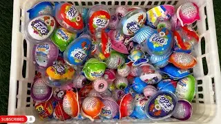 ASMR Surprise Eggs Unboxing | Hello Kitty, Car Surprise, Magic Egg & Puzzle Ball | No Talking