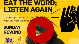 Sunday Rewind Word Rehearsal: 