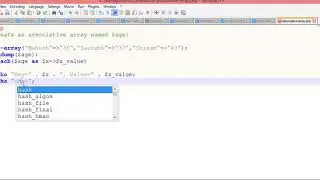 PHP Tutorial - Creating Associative Arrays