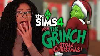 Sims 4 but I'm the Grinch who stole Christmas