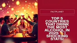 Top 5 Countries That Drink the Most Alcohol in 2025 🍻 | Shocking Stats!