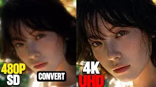 480p to 4K UHD - Most Used Ai video Enhancer Right Now!