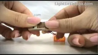 USB card reader - orange From MiniInTheBox
