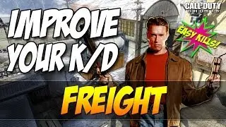 FREIGHT STRATEGY [Ep.6] ★ Improve Your KD Ratio! (COD Ghosts - Easy Kills/Multiplayer Guide)