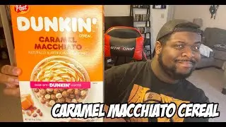 Dunkin' Caramel Macchiato CEREAL!!!! | TASTE TEST #13 | - AJREACTS2