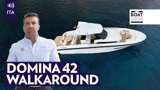 [ITA] DOMINA 42 WALKAROUND - Prova Yacht a Motore - The Boat Show