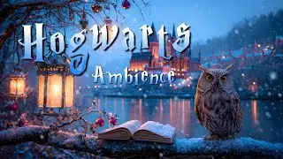 A Peaceful Winter in Hogwarts ❄️ Fantasy Ambience & Soft Magical Music