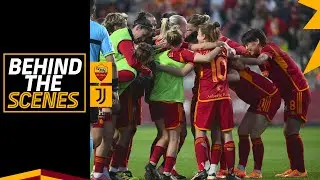 PILGRIM-VIENS! | Roma 2-1 Juventus | AS Roma Women Tunnel Cam 2023-24