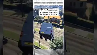 Amazon in gta5 🤡 #amazon #shorts #gta5 #gaming
