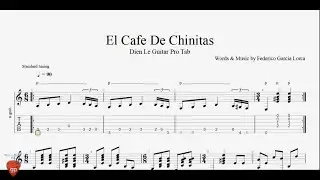 El Cafe De Chinitas by Federico Garcia Lorca - Guitar Pro Tab