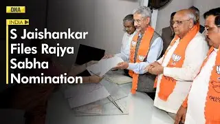 External Affairs Minister S. Jaishankar files nomination for Rajya Sabha from Gujarat