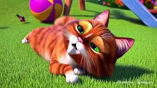 PlayingCat&rsquo;s Park Fun 🐱🌳 | Cartoon for Kids | TheMimiTales #playingcat  #cartoonforkids #catcartoon