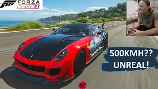 Fastest Car Ferrari 599xx Evolution Forza Horizon 4 Gameplay w/Tunes