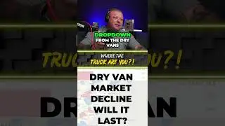 Dry Van Rates DROP! Correction or Crash? #shorts