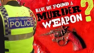 Have we found a MURDER WEAPON whilst mudlarking? POLICE take the gun!