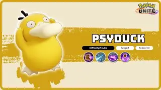 Psyduck Skill Move Combo (Bubble Beam + Psychic) - Pokemon Unite Indonesia