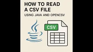 Java CSV - Series - Session - 2 - How to Read a CSV File using Java - Read all data at once