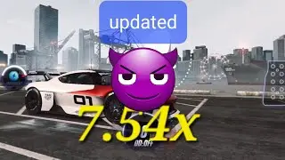 [CSR2] UPDATED Mission R Concept 7.54x run🤩. Drain your bat to zero💪