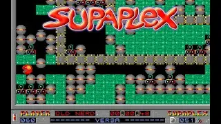 Supaplex | #60 Versa | PC (DOS) Gameplay 4K