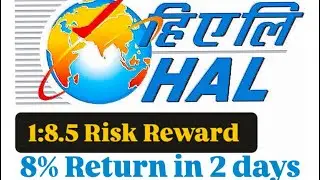 #HAL Swing Trade: 8% Profit in Just 2 Days! 🔥 | #swingtrading #smctrading