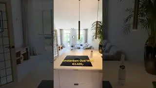 &euro;2,400/Month Apartment in Amsterdam Oud-West | Cozy & Central Rental Tour #Shorts