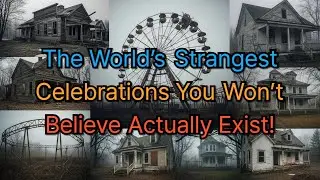 [3] 영상Top 5 Most Bizarre and Mysterious Festivals Around the World