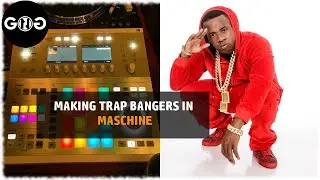 Maschine MK3 Beat Making - Hard Trap Beat From Scratch!