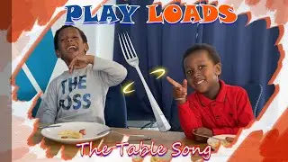 The Table Song for Children | Dining Utensils for Kids | Play Loads