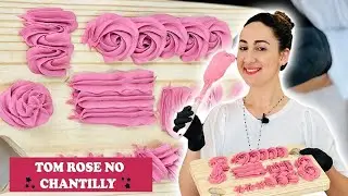 COMO FAZER UM TOM ROSE NO CHANTILLY